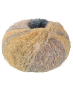 Lana Grossa Gigante Multi kleur 101 (beige/oranje/blauw)