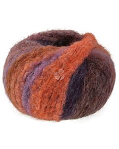 Lana Grossa Gigante Multi kleur 102 (blauw/oranje/paars)