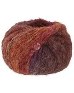 Lana Grossa Gigante Multi kleur 103 (bordeaux/bruin/blauw)