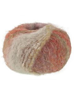 Lana Grossa Gigante Multi kleur 108 (beige/grijs/rood/groen/paars)