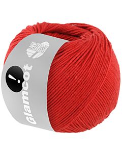 Lana Grossa Glamcot kleur 5 rood