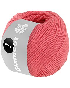 Lana Grossa Glamcot kleur 6 zalmroze