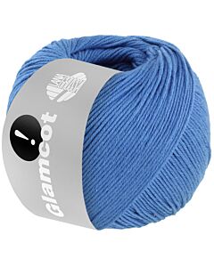 Lana Grossa Glamcot kleur 10 blauw