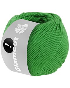 Lana Grossa Glamcot kleur 17 groen
