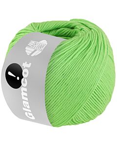 Lana Grossa Glamcot kleur 18 lichtgroen