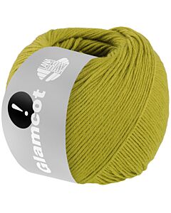 Lana Grossa Glamcot kleur 19 bladgroen
