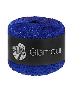 Lana Grossa Glamour kleur 23 (blauw)