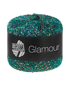 Lana Grossa Glamour kleur 106 (groen multi)