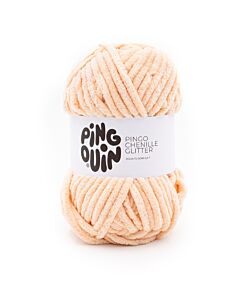 Pingouin Pingo Chenille glitter kl.Beige Rose (perzik)