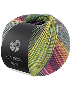 Lana Grossa Gomitolo Alga kleur 2026 (paars/roze/turquoise/groen)