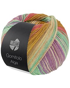 Lana Grossa Gomitolo Alga kleur 2026 (paars/roze/turquoise/groen)