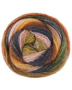 Lana Grossa Gomitolo Fumo kl.514 (zwart/groen/geel/paars/blauw/rood)