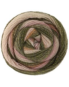 Lana Grossa Gomitolo Fumo kl.514 (zwart/groen/geel/paars/blauw/rood)