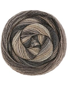 Lana Grossa Gomitolo Fumo kl.514 (zwart/groen/geel/paars/blauw/rood)