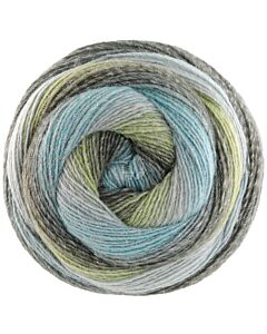 Lana Grossa Gomitolo Magico kleur 3030 (zwart/paars/roze/oranje/geel)