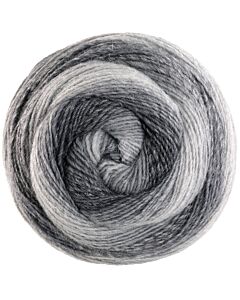 Lana Grossa Gomitolo Magico kleur 3030 (zwart/paars/roze/oranje/geel)