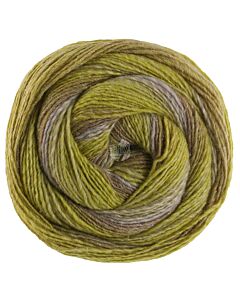 Lana Grossa Gomitolo Gala kleur 4029 (roodoranje/paars/groen)