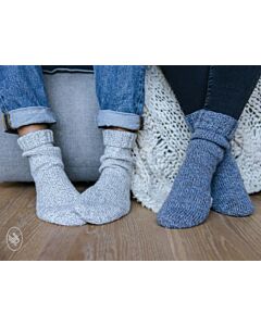 Gratis baispatroon voor sokken te reien van Durable Norwool