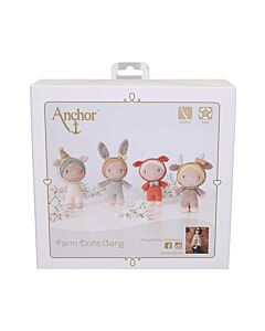 Haakpakket boerderij poppen haken van Anchor