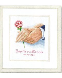 Vervaco borduurpakket trouwring pn-0011903 borduren