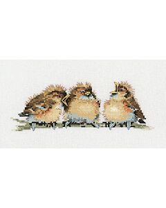 Heritage Crafts borduurpakket Three's a Crowd 544A