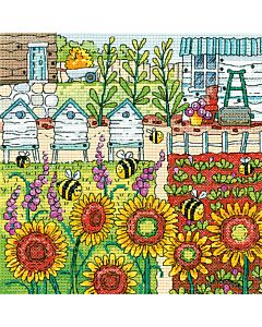 Heritage Crafts borduurpakket Making Honey 1431A