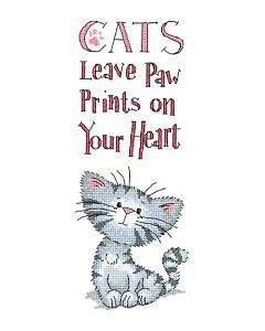 Heritage Crafts borduurpakket Cat's Paw Prints 1467A