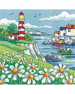 Heritage Crafts borduurpakket Daisy Shore 1520A