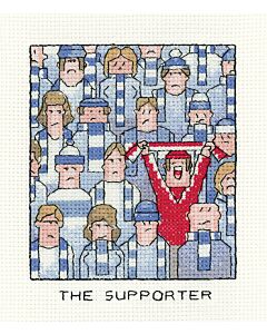 Heritage Crafts borduurpakket the Supporter 1599A telpatroon