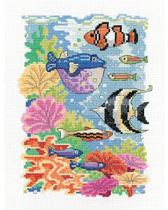 Heritage Crafts borduurpakket Tropical Fish 1629A