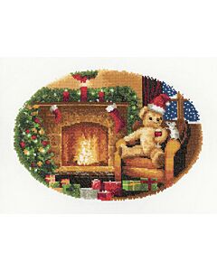 Heritage Crafts borduurpakket the Night before Christmas 1640A