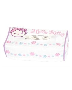 Hello kitty in de badkamer hoes voor tissuedoos om zelf te borduren pn-0148999