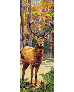 Voorbedrukt stramien hert om te borduren seg de paris 950.91