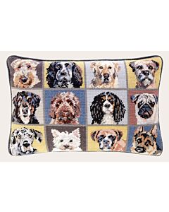 Ehrman borduurkussenpakket honden/Man’s Best Friend