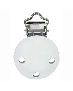 Houten speenclip - wit