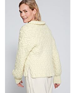 Lana Grossa kabelvest breien van Cool Merino M5