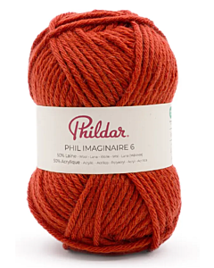 Phildar Phil Imaginaire 6 kl.Potiron (roodbruin)