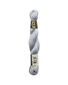 DMC Perle 8 hardanger- en borduurgaren kl.415 grijs