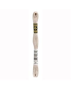 Borduurzijde DMC Mouline Special 117 kl.05 licht beige/grijs