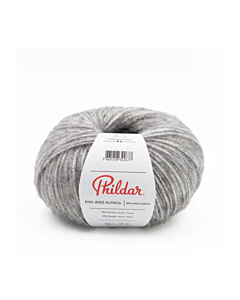 Phildar Phil Irise Alpaga kleur Flanelle (zilvergrijs)