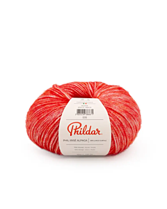 Phildar Phil Irise Alpaga kleur Rouge (rood)
