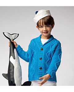 jongensvestje met sjaalkraag