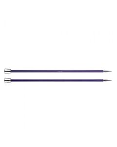 Knit Pro Zing breinaald met knop 8.0mm, 40cm lang