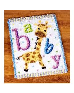Knooppakket knoopkleedje baby girafje 2 van vervaco pn-0149292