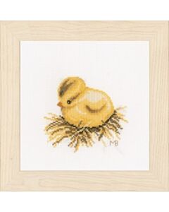Borduurpakket  kuikentje (chick) Marjolein Bastin  aida