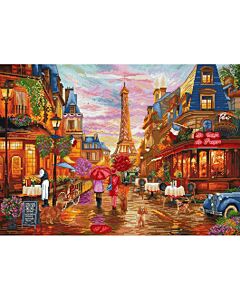 Letistitch borduurpakket Parijs L9975 telpatroon