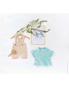 Lana Grossa baby korte mouwen trui breien van Soft Cotton incl. Infanti Edition