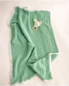 Lana Grossa baby deken breien en haken van Leggerissimo (IE5,M18)