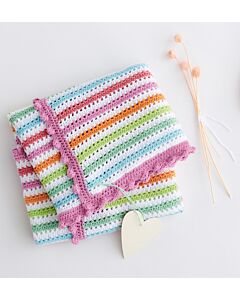 Lana Grossa baby dekentje haken van Elastico (Infanti edition 2, m18)