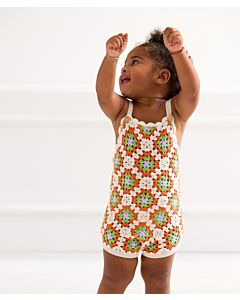 Lana Grossa baby pakje van granny squares van Cool Wool Baby (IE5,M45)